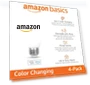 Thumbnail Smart A19 LED Light Bulb, Color Changing — LED, Amazon Basics