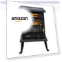 Thumbnail Electric Fireplace Space Heater with Flame Effect — Portable Heating Solutions, EZ-HEAT
