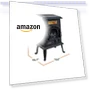Thumbnail Electric Fireplace Space Heater with Flame Effect — Portable Heating Solutions, EZ-HEAT