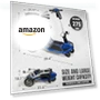 Thumbnail Ultra Lightweight Electric Powered Folding 4 Wheel Mobility Scooter — Mobility Scooters, ZiiROBOT