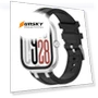 Thumbnail Silver Metal Connector Silicone Watch Band — Bands, Xiaomi