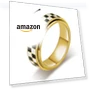 Thumbnail Checkered Fidget Ring — Stress Relievers, AmorArtSky