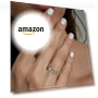 Thumbnail Checkered Fidget Ring — Stress Relievers, AmorArtSky