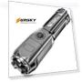 Thumbnail Telescopic Focusing Three-gear Bright LED Flashlight — Flashlights, Smiling Shark
