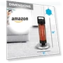 Thumbnail Infrared Patio Heater — Patio Heaters, SereneLife