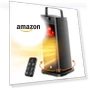 Thumbnail Portable Space Heater with Fireplace Flame Effect — Portable Heating Solutions, BJOP