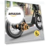 Thumbnail Electric Scooter with Adjustable Seat and Detachable Basket — Electric Self-Balancing Scooters, Caroma