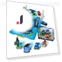 Smart Charging Station with Mini Smart Cars — Pretend Play, Board M Factory