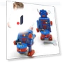 Vintage Wind-up Robot Drummer Toy — Wind-up Toys, EDC Toy