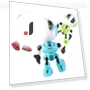 Mini Robot with Flashing LED Light — Interactive Learning Devices, OLY