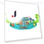 Smart Tabletop Game "Dinosaur Shooting" — Floor Games, Korea Play Zone