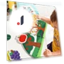 3D Touch Interactive Fabric Book — Infant & Early Childhood Playthings, Picture Hung