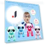 Electronic Smart Robot Dog — Interactive Animal Companions, Ice Beauty