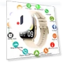 Fitness Smartwatch with Bluetooth Calls and Sleep Monitor — Smartwatches, Tiktop2