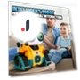Gesture-Controlled Robot Toy with LED Eyes — Interactive Figures & Robots, Toy