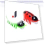 Mini Robot Bug — Interactive Animal Companions, Rainbow Rain