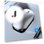 Rechargeable Bluetooth Silent Ergonomic Wireless Mouse — Mouse Pads