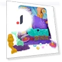 Crystal Mermaid Sensory Toy Set — Infant & Early Childhood Playthings, SAMURAI STYLE