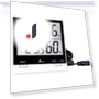 Digital Thermohygrometer with Waterproof External Sensor — Hygrometers, Shinwa Sokutei