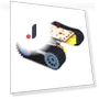 Robotic Homemade Tank Tread Mechanism Kit — Construction Kits, Handy Hobbies