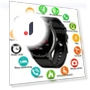 Smartwatch with Full Touch Screen — Smartwatches, Wula Mall