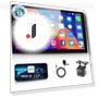 Android Car Audio Bluetooth 2 DIN IPS Touch Screen — Car Installation Essentials, KAYOMART Electric