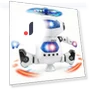 Rotating Dancing Robot Toys with Music — Interactive Learning Devices, JOHO - CarGear
