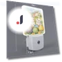 Vintage Set of 2 Soft Night Lights in Easter Bunny Shape — Night Lights
