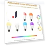 WiFi Smart LED Bulb — LED, Rainbow Rain
