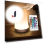 13-Color Touch Night Light with Wood Texture and Timer — Night Lights, TrendVibeCN