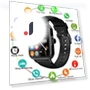 Bluetooth Smart Watch — Smartwatches, Tiktop2