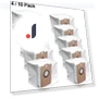 Replacement Dust Bags — Vacuum Attachments