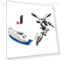 Shinkansen Deformation Robot Shinkalion Z 800 Tsubame Toy Train — Interactive Figures & Robots, TAKARA TOMY