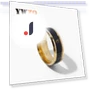 Temperature Sensor Rings for Couples — Smart Rings, AI Supermarket