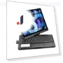 Rotating Case with Touch Keyboard — Keyboard Cases, TT-Clothes