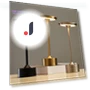 Touch Control Desk Lamp with Three Gears — Desk & Table Lighting, Art Creativity