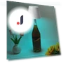 Rechargeable Wireless Bottle Lamp — Desk & Table Lighting, Worry free storage