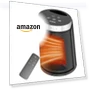 Thumbnail Small Portable Electric Heater with Thermostat and Remote — Portable Heating Solutions, AUBKN
