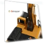 Excavator Diecast Model — Miniature Vehicles, HUINA