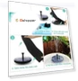 Solar Fountain with Colorful LED Lights — Fountain Accessories