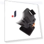Plastic Tilt Tray PT Mini with Servo Drive — Robotic Enhancements, Kitchen Accs