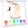 Colorful Bedside Night Light — Lamps & Shades, TOP MALL-004