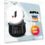 Professional Smart Wax Heater with LCD Display — Paraffin Baths, Makeup Kits