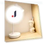LED Desk Lamp with Adjustable Brightness — Study & Desk Lighting, Seahorse Home