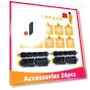 Main Side Brush, HEPA Filter, Front Wheels Parts — Parts & Accessories, Lntelligent Living Hall