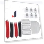 Main Side Brush Mop HEPA Filter Dust Collector Cleaning Roller Brush Accessories — Parts & Accessories, Lntelligent Living Hall