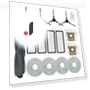 Replacement Kit for Robot Vacuum — Parts & Accessories, Lntelligent Living Hall