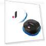 Ultra-thin Robot Vacuum — Smart Cleaning Robots, Intelligent Living Hall