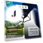 Solar Lights Outdoor 3 Modes Sunlight Powered Waterproof Motion Sensor — Outdoor Security & Flood Lighting, Elegant Living House