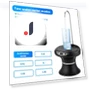 Automatic Water Bottle Pump with Tray — Hydration Solutions, AE Selection